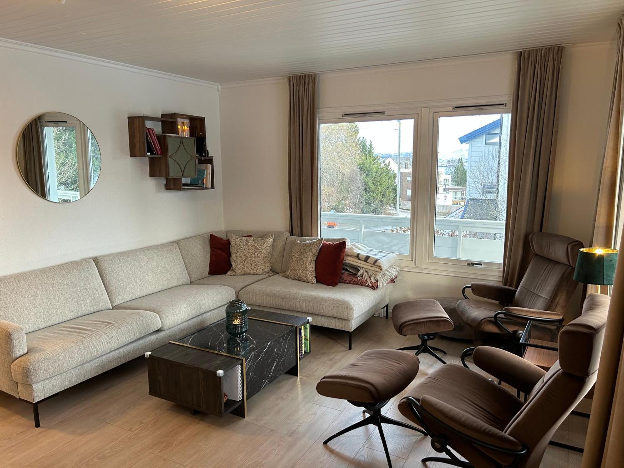 Arctic 3 Room Apartment - Aurora View - Free Parking Tromsø Exterior foto
